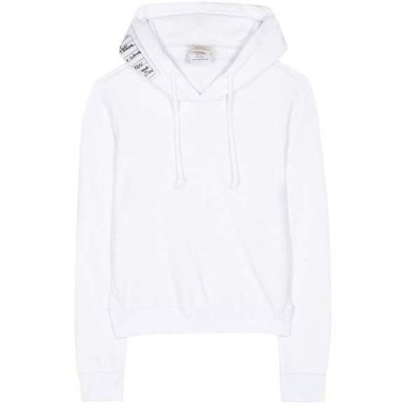 Vetements x Champion Fitted Hoodie (White) - Picture 1 of 9